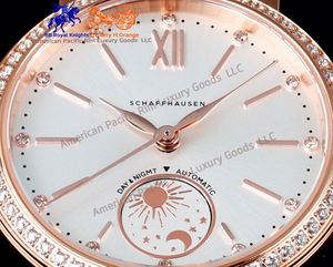 Reloj de Mujer de la Marca H, Elegante, con Caja Redonda y Diamantes, Retro, de Alta Calidad, Unisex, con Movimiento de Reloj Antiguo Chino - Product Image 3