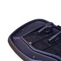 Genek Genek04 Dossier en plastique noir gaufré pour siège avant de voiturette de golf Club Car Precedent, Accessoires pour voiturette de golf