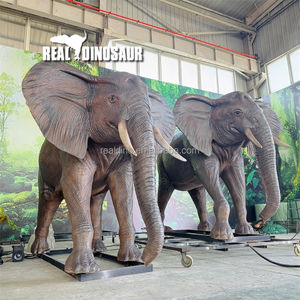 Estatua Robótica de Elefante Animatrónico de Tamaño Real para Parques Zoológicos - Product Image 2