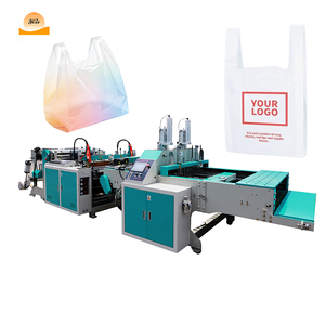 Machine à fabriquer des sacs en polyéthylène, scelleuse thermique, machine à fabriquer des sacs pour t-shirts, machine à fabriquer des sacs d'emballage - Product Image 1