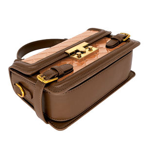 Bolso de lujo de mujer, bolso de mano de cuero en relieve para mujer, bandolera portátil informal, bolso de hombro vintage popular para mujer - Product Image 5