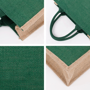 กระเป๋าโท้ทผ้าลินินผสมปอกระเจาแบบสั่งทำโลโก้สไตล์ใหม่ปี 2026 กระเป๋าหิ้วชายหาดวินเทจนำกลับมาใช้ใหม่ได้ กระเป๋าถือสำหรับผู้หญิง - Product Image 5