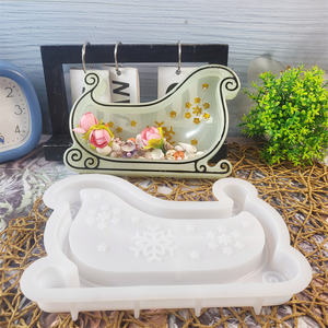 Moldes de fundición de resina hechos a mano para adornos decorativos DIY molde de paleta de silicona estilo Ins X0330 - Product Image 1