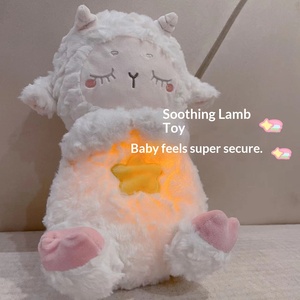 Juguete de Peluche que Simula la Respiración <span class=keywords><strong>para</strong></span> <span class=keywords><strong>Dormir</strong></span>, Muñeco de Peluche de Aries <span class=keywords><strong>para</strong></span> Bebés <span class=keywords><strong>y</strong></span> Niños, Muñeco con Música Relajante - Product Image 2