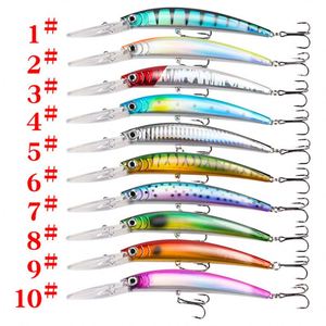 Señuelo Artificial Flotante de 15.3 cm y 16 g para Pesca de Lubina, Salmón y Bagre en Pesca Oceánica desde Barco - Product Image 2