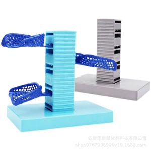 Soporte para Bandejas de Impresión Dental OEM, Organizador de Escritorio ABS Azul Grisáceo 88x151cm - Product Image 3