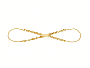 Women's Gold Plated Steel Alloy Elastic <b>Waist</b> <b>Chain</b> Trendy Fashion Body Jewelry Daily Wear Standard Length - Product Image 1