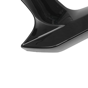 Lèvre de pare-chocs avant BMW, finition noire brillante, texture carbone ABS, pour F90 M5 2017-2020 - Product Image 3