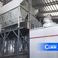 Machine de broyage de poudre à économie d'énergie de 35 à 50 % pour l'usine de traitement du clinker de ciment, conception de ligne clé en main