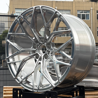 Jantes de voiture forgées concaves profondes en alliage T6061 polies 18-22 pouces 5*112 5*114.3 5*120 pour M3 M4 M5 M8 RS6 RS7 S4 S5 S7