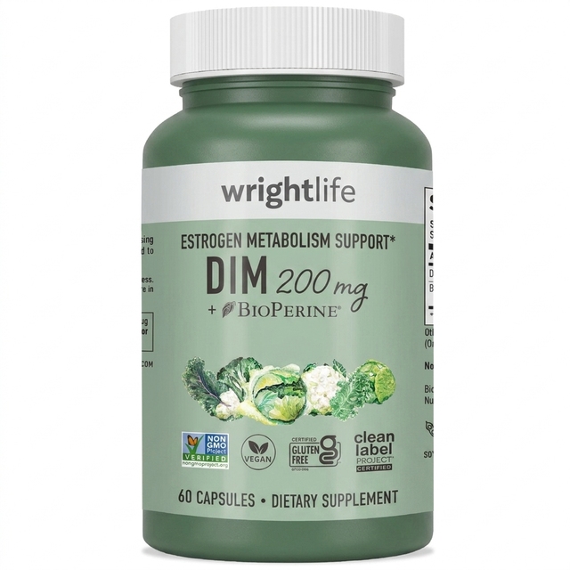 Factory OEM DIM Capsule 200 mg Estrogen Metabolic Support Herbal Supplements