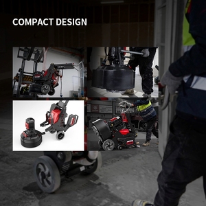 Бетоношлифовальная машина GX510 для удаления эпоксидных покрытий, 1-фазная, 220В, планетарная, с сертификатом CE - Product Image 4