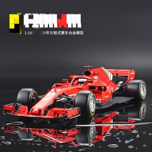 Diecast 1:18 Ferrari F1 SF71H(2018) Racing mô phỏng hợp kim siêu xe mô hình trang trí bộ sưu tập quà Tặng hợp kim Xe mô hình - Product Image 4
