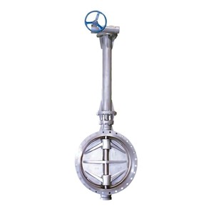 Válvula de Mariposa de <span class=keywords><strong>Metal</strong></span> con Extremo Soldado a Tope y Eje Extendido para la Industria Química de Alta Temperatura - Product Image 4