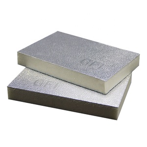 GFI20mm厚さPID耐火ダクトパネルPUフォーム事前絶縁HVACエアダクト - Product Image 1