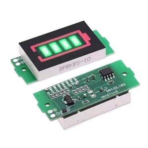 1/2/3/4/6/7/8S lithium battery level meter display module three string LED lithium battery pack indicator <b>light</b> <b>board</b> - Product Image 2