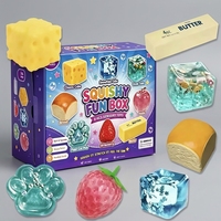 Jouet Squishy Animal Fraise Jo en TPR Souple à Presser pour Enfants 5+ – Cadeau Anti-Stress à Collectionner