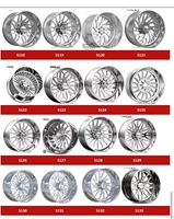 Jantes en alliage d'aluminium forgé sur mesure, luxe, finition argent brillant, Super Single 6x139.7 8x180 22 24 26 pouces, 8 trous pour GMC Ford Truck Rim