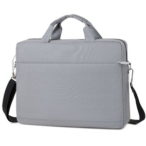 Housse pour ordinateur portable en tissu Oxford, durable, imperméable, 15,6 pouces, antichoc, sac à bandoulière multifonctionnel - Product Image 1