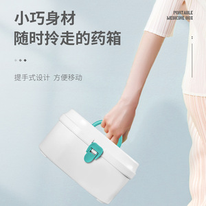 Petite boîte à médicaments Liker, nouveau modèle, grande capacité, sans médicaments, portable, boîte à médicaments détachable - Product Image 2