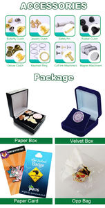 Pin de solapa con insignia de estrella dorada personalizada para la fiesta del 4 de julio, decoración de disfraces del Día DE LA Independencia - Product Image 6