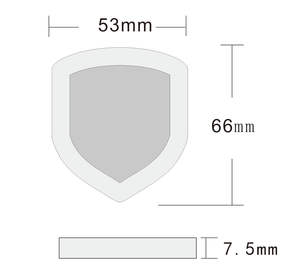 Luz que refleja <span class=keywords><strong>RFID</strong></span> NFC Guard Tour Token LF HF UHF Check Point ABS Shell Tag para seguridad de edificios - Product Image 3
