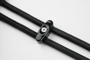 Clips de câble noir en porcelaine vintage-Supports de fil en céramique rétro pour câblage mural et <span class=keywords><strong>plafond</strong></span> - Product Image 5