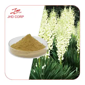 JHD Wholesale High Quality 30%-60% Yucca Saponins Yucca Extract Powder