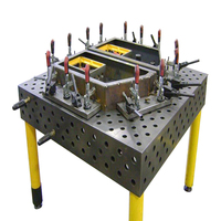Mesa de Soldadura 3D de Hierro Fundido de Precisión con Nitruración, Sistema Modular de Alta Precisión y Flexible para Industrias Metalúrgicas