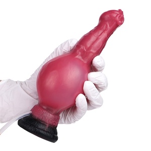 New Arrival Inflatable Ejaculation Anal Plug With Dog Knot <b>Dildo</b> Vaginal Stimulation Squirting Penis Erotic Adult Sex Toys - Product Image 4