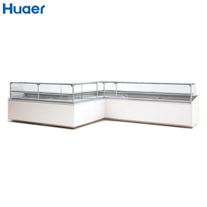 Carnicería Exhibición Frigoríficos <span class=keywords><strong>Carne</strong></span> fresca <span class=keywords><strong>Carne</strong></span> Congelador Deli Vidrio Exhibición <span class=keywords><strong>de</strong></span> alimentos Vitrina - Product Image 5