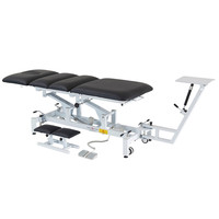 Table de traction électrique pour thérapie cervicale et lombaire, table de chiropratique, lit de physiothérapie orthopédique