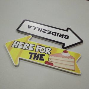 Accessoires <span class=keywords><strong>photo</strong></span> personnalisables double face pour encourager, panneau en mousse PVC haute densité pour activité thématique - Product Image 4