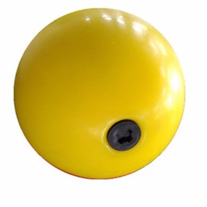 Diametro 400MM boe rotonde in schiuma <span class=keywords><strong>d</strong></span>'<span class=keywords><strong>acqua</strong></span> marina rosso giallo arancione sfera galleggiante in plastica galleggiante personalizzata - Product Image 5