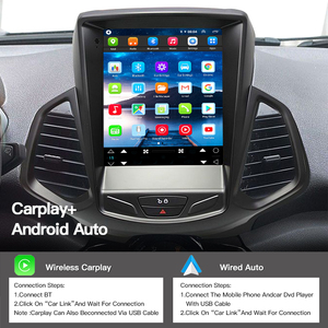 Autoradio HFMidia 10,4 pouces avec écran vertical, Bluetooth, multimédia, lecteur vidéo pour Ford EcoSport 2018, CarPlay, Auto, lecteurs vidéo pour voiture - Product Image 4