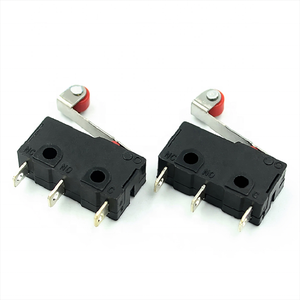 Nhà Máy Bán Hàng Trực Tiếp Bánh Xe Vừa Micro Chuyển Đổi KW11-N Kw12 Bóng Bánh Xe Màu Đỏ Bánh Xe Chuột Thiết Lập Lại Nút - Product Image 2