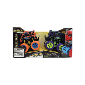 รถของเล่นพลาสติกกันกระแทก คุณภาพรับประกัน สำหรับเด็ก เล่นแบบออฟโรดและสตั๊นท์ ด้วยระบบแรงเสียดทาน - Product Image 1