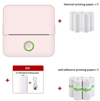 Printer Mini Portabel X6 Printer Thermal Nirkabel BT Printer Thermal Stiker Label untuk Kantor dan Belajar