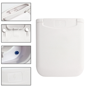 TYTXRV 220V-250V White Color Waterproof 16A External Flush Hook up <strong>Caravan</strong> RV Parts <strong>Plugs</strong> &amp; Sockets - Product Image 3
