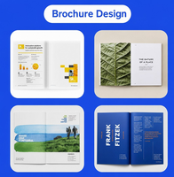 Brochure, dépliant, catalogue, livre, magazine, pliante personnalisés avec impression couleur pour la publicité et le marketing de marque