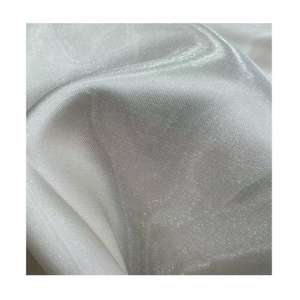 Tissu satiné 100 % polyester britannique, 150 g/m², motif <span class=keywords><strong>crêpe</strong></span>, personnalisable, lourd, doublure de robe, côtes croisées <span class=keywords><strong>pour</strong></span> matelas, vêtements - Product Image 1