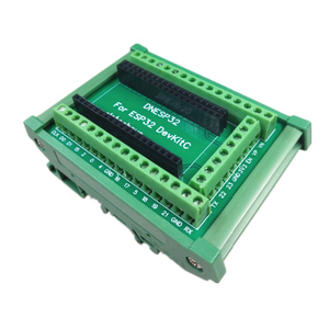 Bloc de bornes à vis pour montage sur rail <span class=keywords><strong>DIN</strong></span> pour module de développement ESP32S ESP-WROOM-32 DevKitC <span class=keywords><strong>ESP32</strong></span> WIFI double cœur CPU - Product Image 2