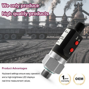 IP67 600bar圧力スイッチ,LEDディスプレイ,油圧調整可能なステンレス鋼圧力制御スイッチ - Product Image 6