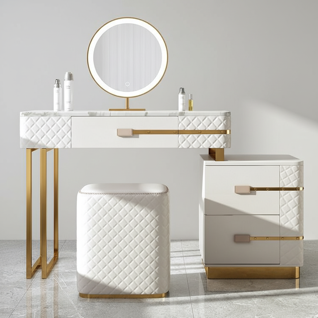 slim fit dress slacks Modern Faux Leather Console Table With Storage Entryway Table –  PeelOrange.com main image 0