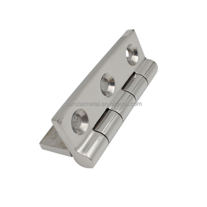 नए 316 समुद्री टिका के तहत घुड़सवार स्टेनलेस स्टील मिरर पॉलिश बट हिंज के नीचे नई समुद्री टिका है - Product Image 2