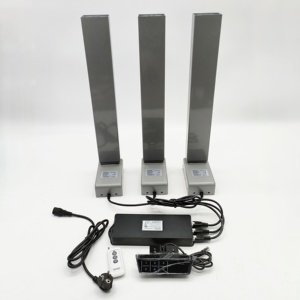 3-stage 800N 80kg <strong>24V</strong> DC <strong>Motor</strong> Actuador Lineal Desk Legs Height Adjustable Electric <strong>Motor</strong> Dual Lifting Column - Product Image 5