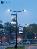 Boîtier multimédia Android EKAA, écran d'affichage publicitaire extérieur QLED pour panneaux d'affichage