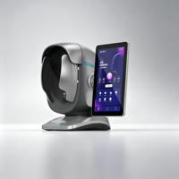 Analyseur de peau intelligent 3D AI, scanner facial, machine d'analyse de la peau, testeur facial, scanner prenant en charge 19 langues