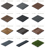 Dalles de terrasse en WPC imitation teck moderne, antidérapantes et étanches, prix de gros, fabrication OEM Chine, pour jardin extérieur et terrasses DIY