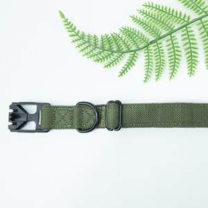 SinSky neues Design magnetisches Hundehalsband hochwertige einstellbare magnetische Schnalle Nylon taktisches Hundehalsband individuelles Hundehalsband - Product Image 3